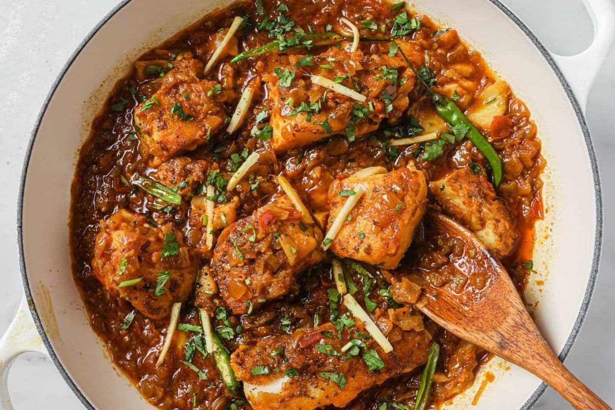 Kashmiri fish curry