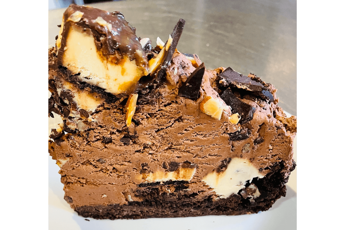Chocolate Eruption Cheese Cake