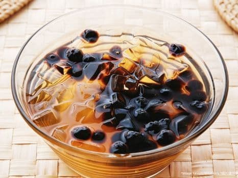 *New*Aiyu Jelly and Pearls w/ (Black Suger/Winter Melon Lemon)(Soup/Slush) *New*愛玉粉圓冰(黑糖/冬瓜檸檬)甜湯/冰沙