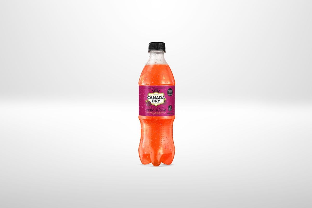 Canada Dry Cranberry Ale Zero Sugar (500 ml)