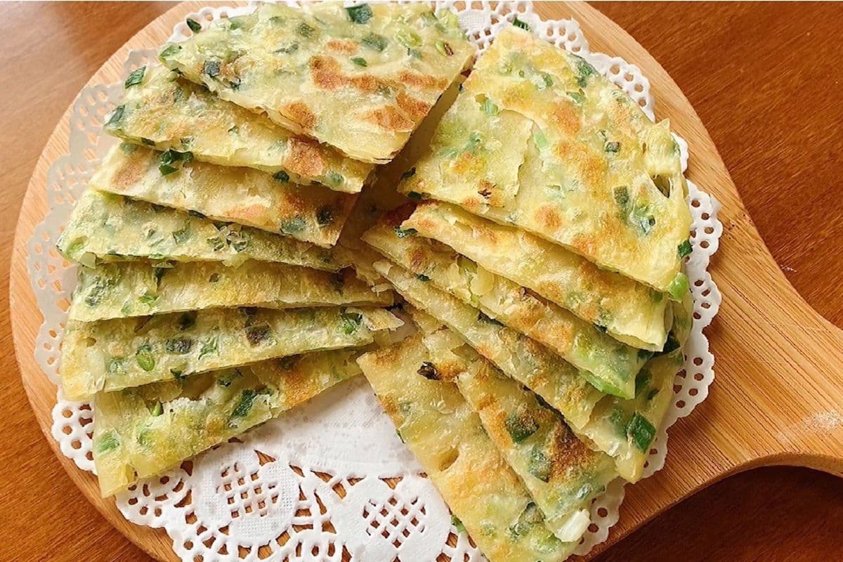 Crispy Green Onion Pancake