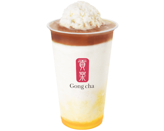 Peach Teaffogato