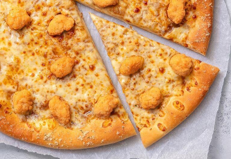 14" Large PAN Pizza Hut's KFC Popcorn Chicken Pizza