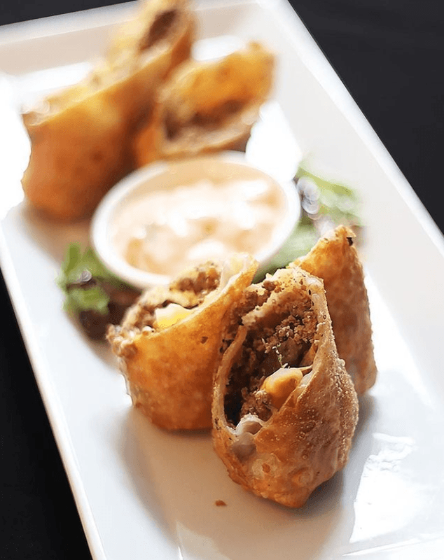 Cheeseburger Egg Rolls (2 pcs)