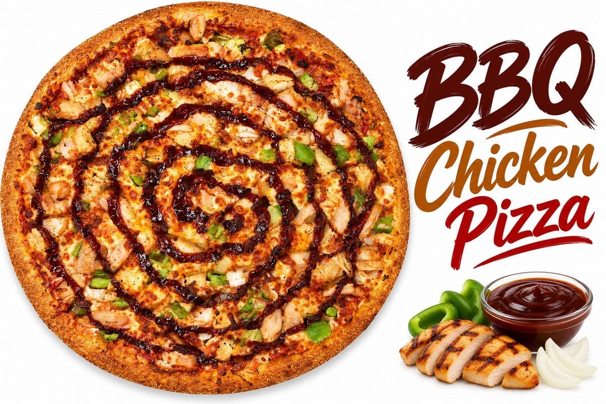 Large BBQ Chicken Pizza( POPULAR )