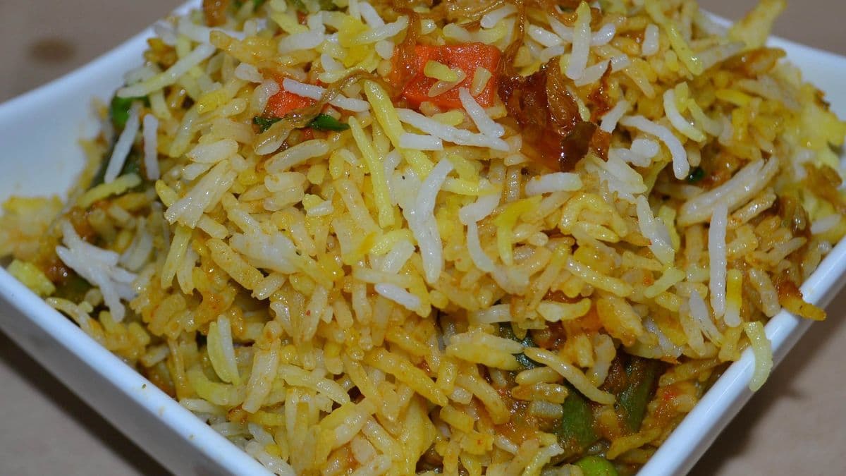 Biryani with Raita