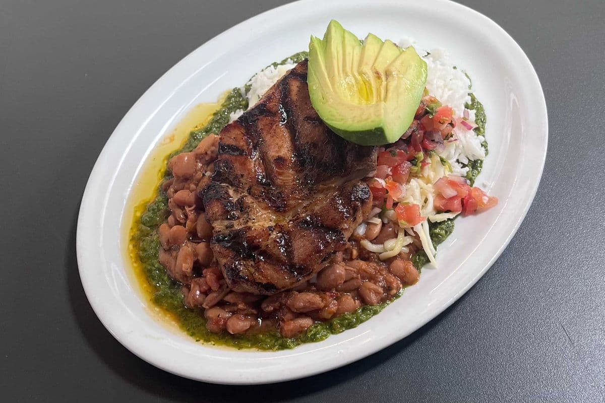 Pork Cubanette on Rice