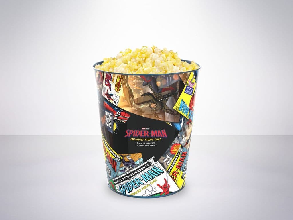Spider-Man Popcorn Tin