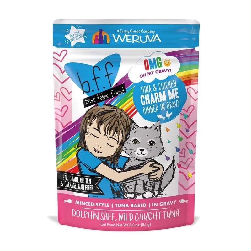 Weruva BFF OMG Tuna & Chicken Charm Me 3oz Pouch