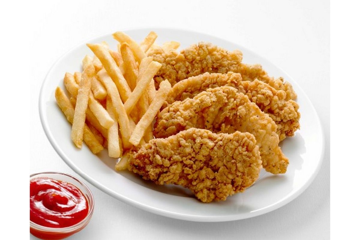 Chicken Fingers with Fries (3 pcs)