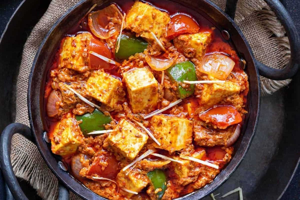 KADHAI PANEER (NO ONION/NO GARLIC)