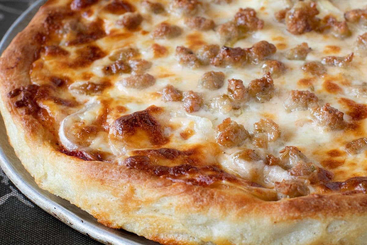 #13 Italian Sausage and Onions Pizza