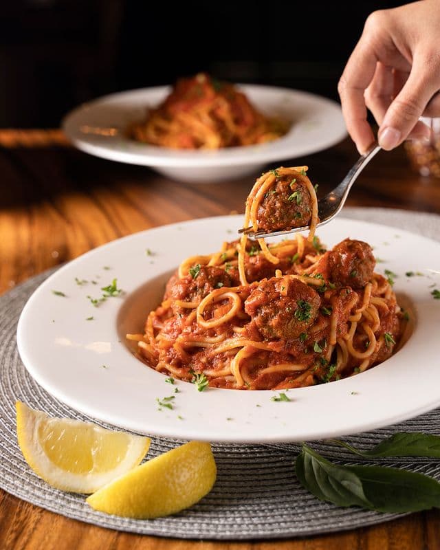 Spaghetti Meatballs