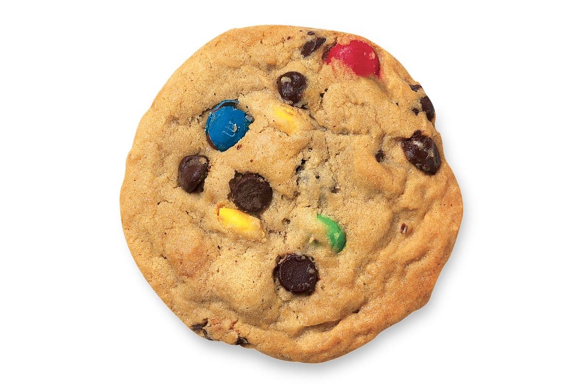 Biscuit aux pépites de chocolat avec bonbons M&M's® / Chocolate Chip with M&M's® Cookie (210 Cals)