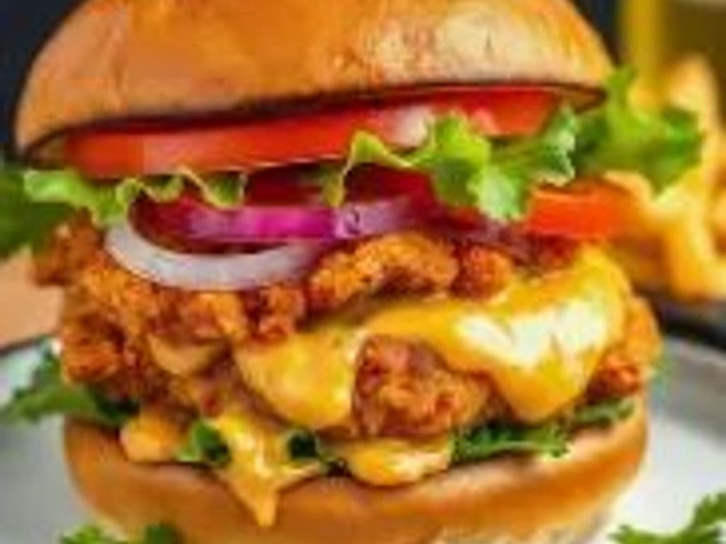 JUNGLEE JAWANI CHICKEN BURGER