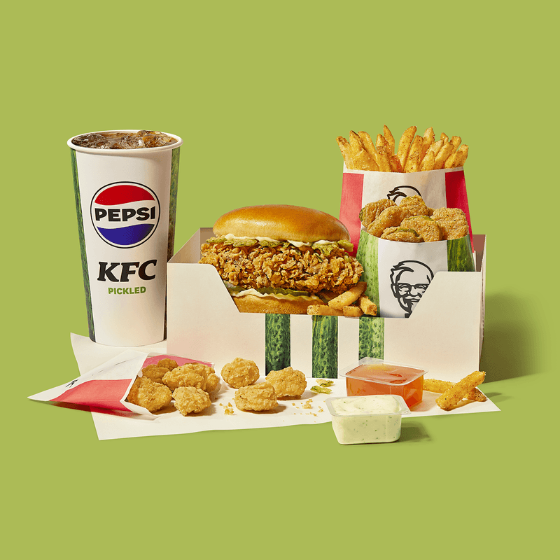 Pickle Sandwich Box Meal