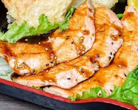 Teriyaki Salmon Don