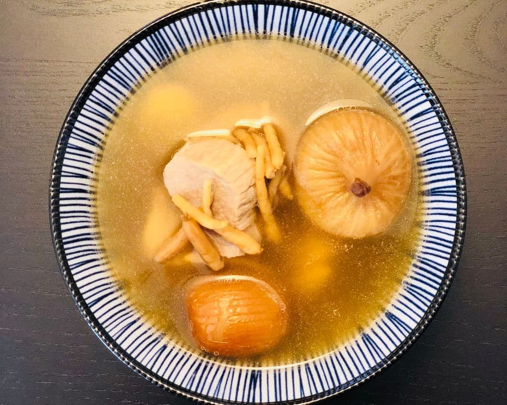 S1. Pork Soup with Figs and Pseudostellaria Root (800 ml)