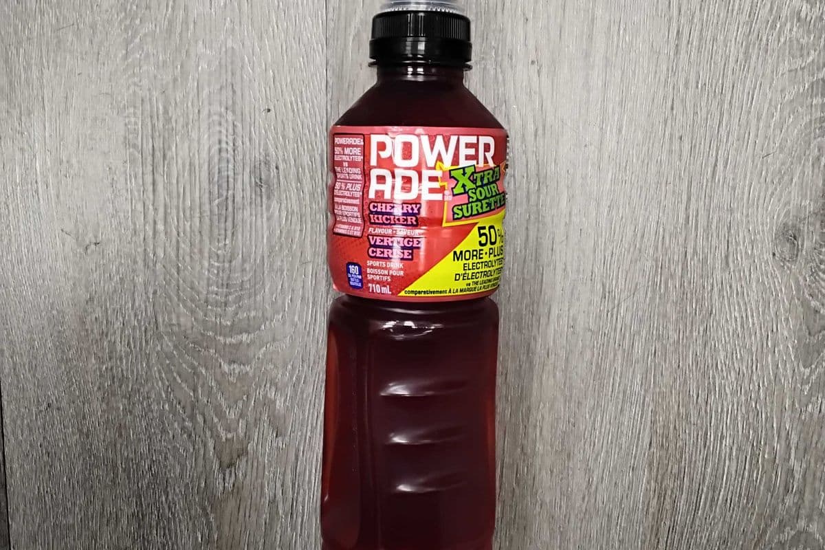 Powerade cherry kicker