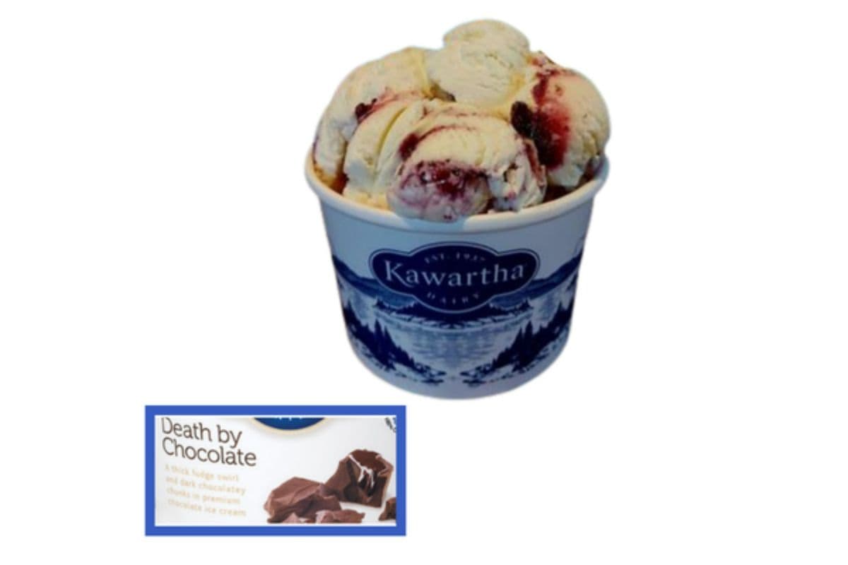 Kawartha Dairy Death by Chocolate Ice Cream (12 oz)