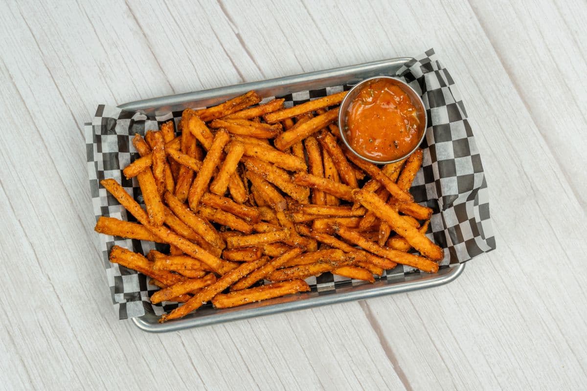 Yam Fries with Chipotle Aioli