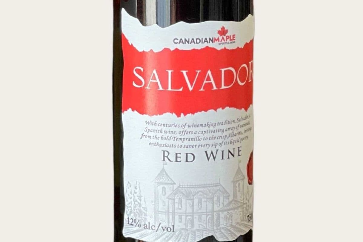 Salvador Red Wine (1 x 750ml)