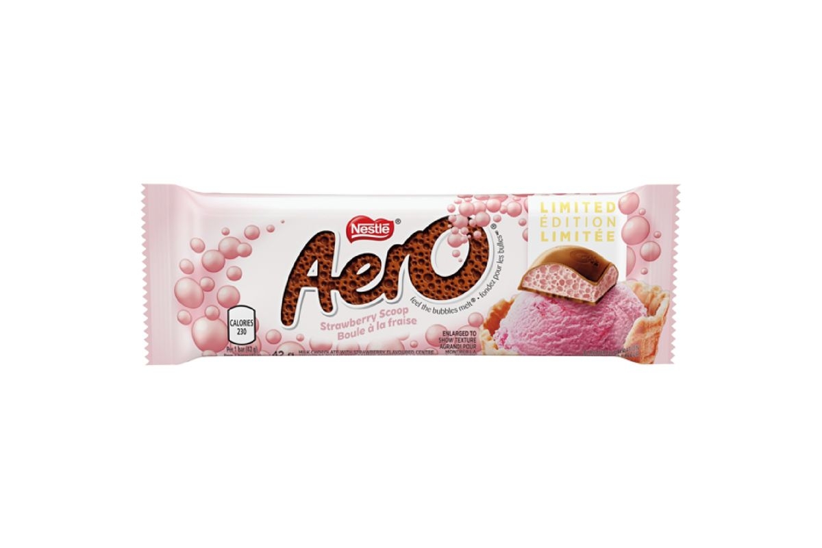Aero Strawberry Scoop Bar