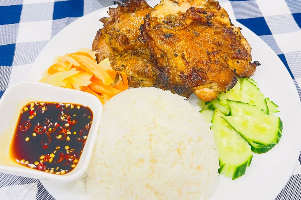 Lemongrass Chicken with Rice