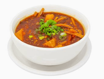 Soupe aigre-douce aux crevettes