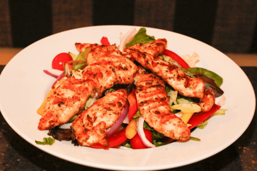 Salmon Fillet Salad