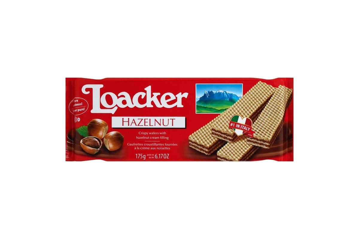 Loacker Wafers Hazelnut (175 gr)