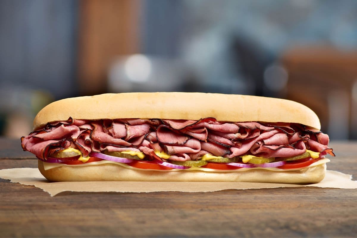 Large Double Stacked Smoked Meat Select Sub