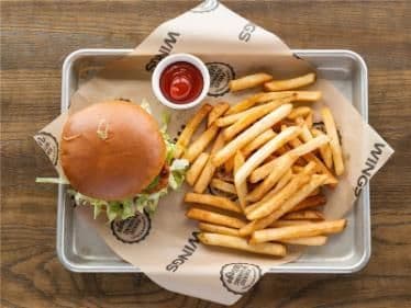 Spicy Thunder Chicken Burger