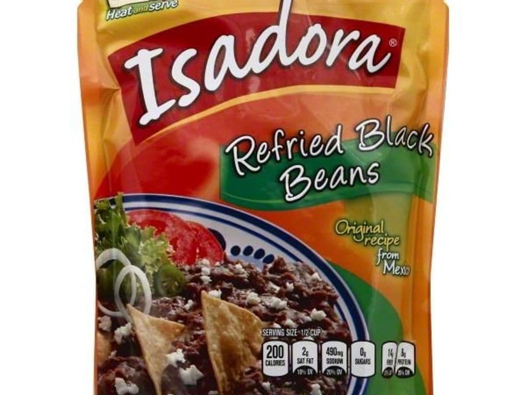 Isadora Refried Black Beans 430 gr