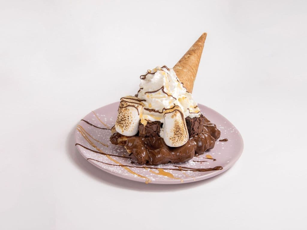 S'mores Waffles
