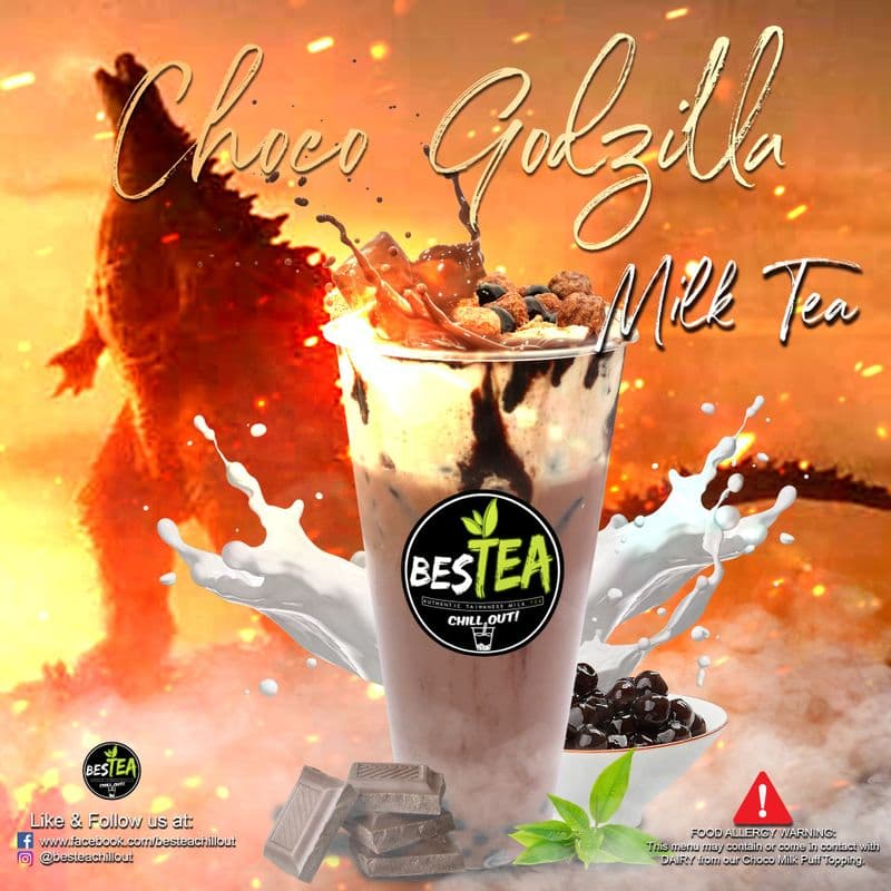 Choco Godzilla Milk Tea
