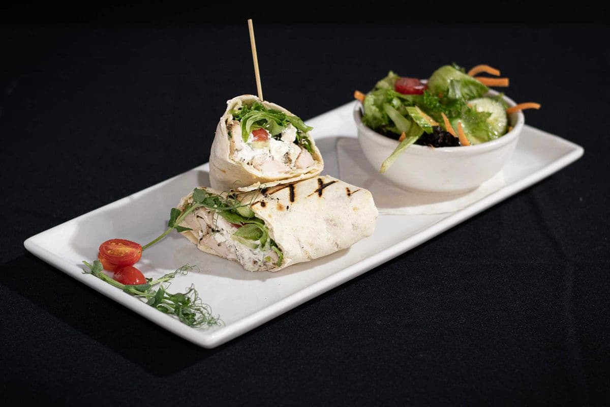 Souvlaki Chicken Wrap