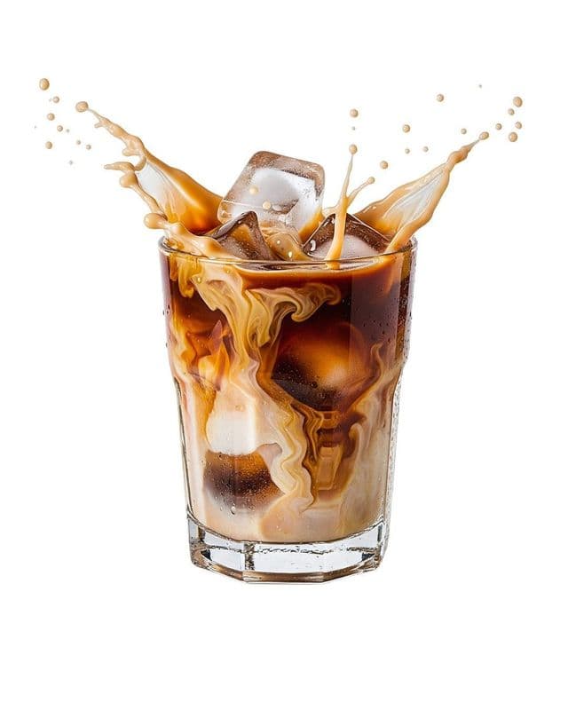 Iced Dirty Chai Latte