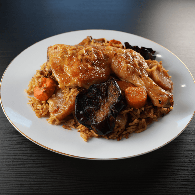 Maqluba de poulet / Chicken Maqluba
