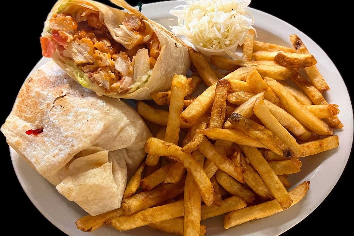 Buffalo Chicken Wrap Platter