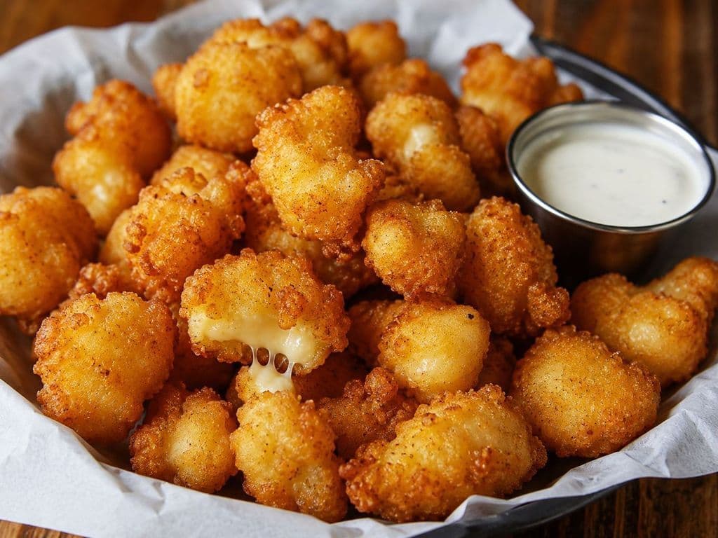 *FROMAGE EN GRAINS FRIT