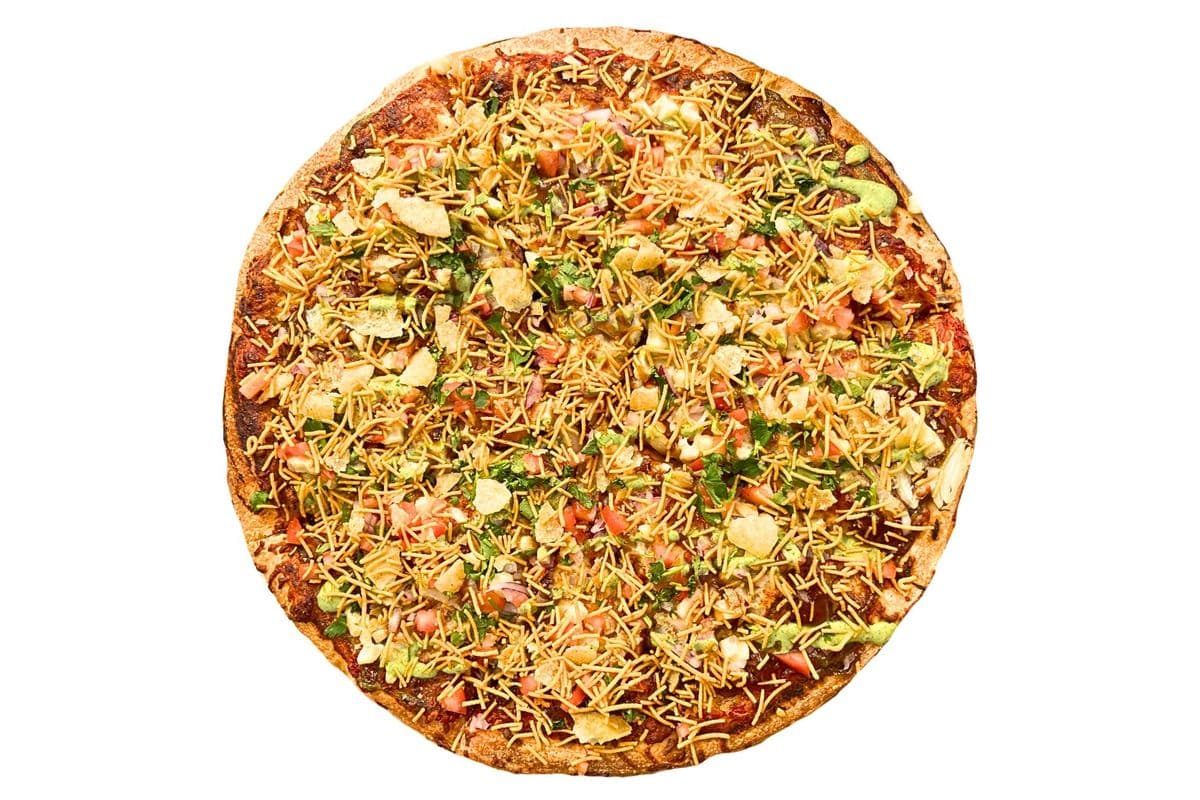 Small Chatpata Chaat Pizza