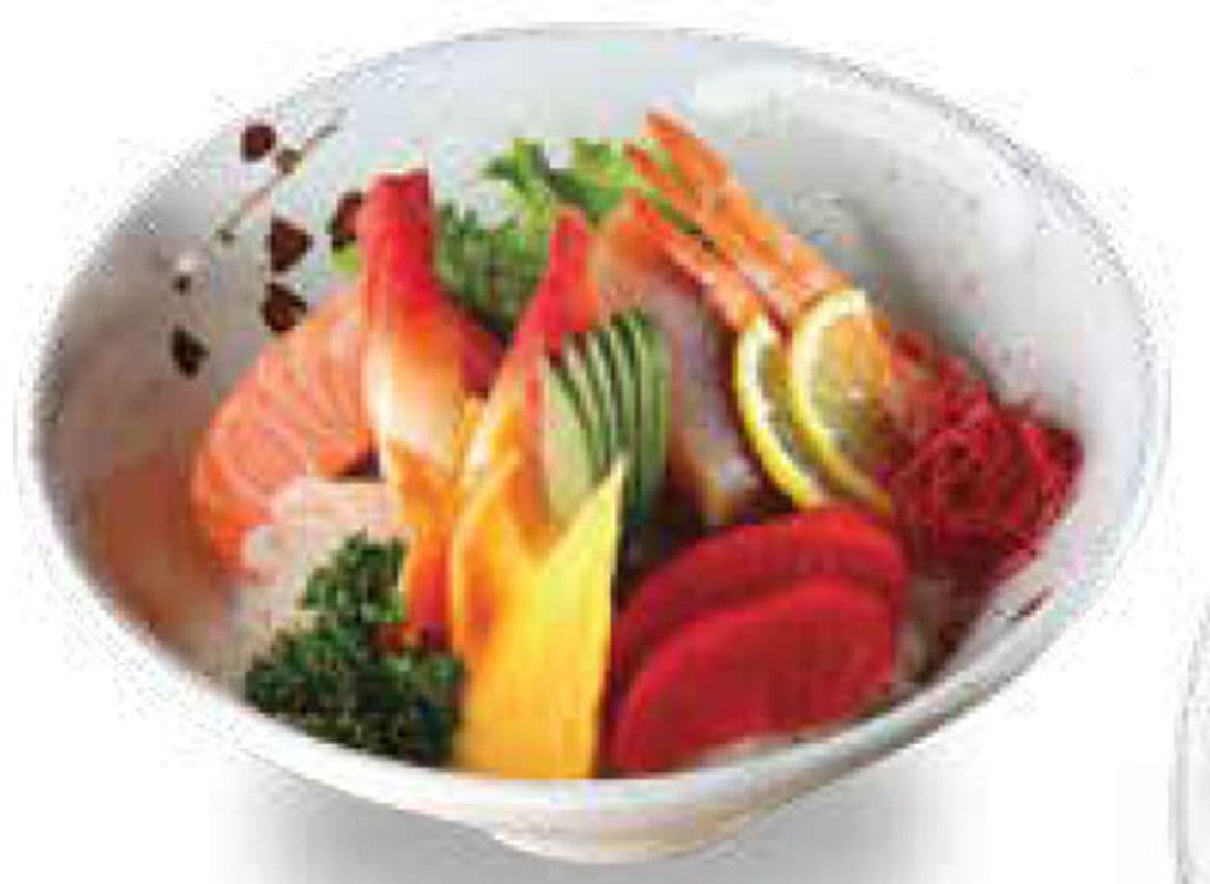 Chirashi Don (12pcs assorted fish)