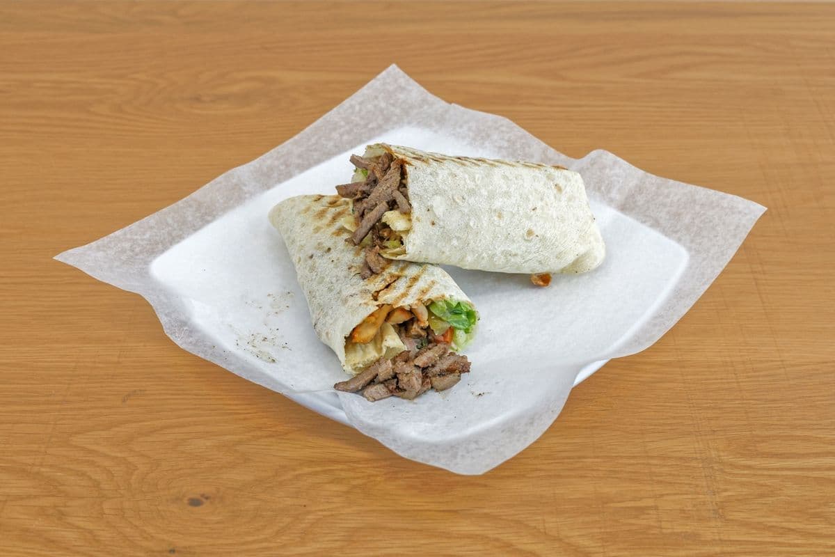 Beef Shawarma Wrap