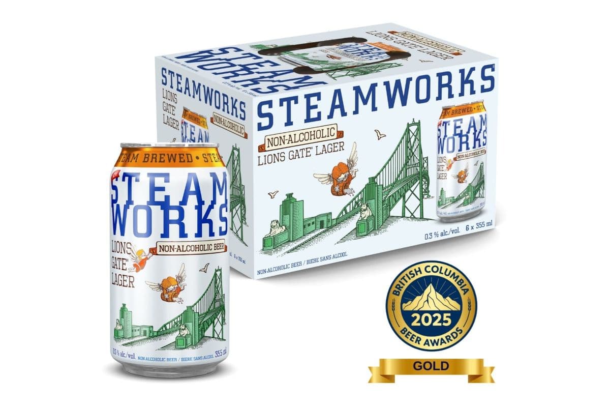 Steamworks ZERO Lions Gate Lager 6/355ML