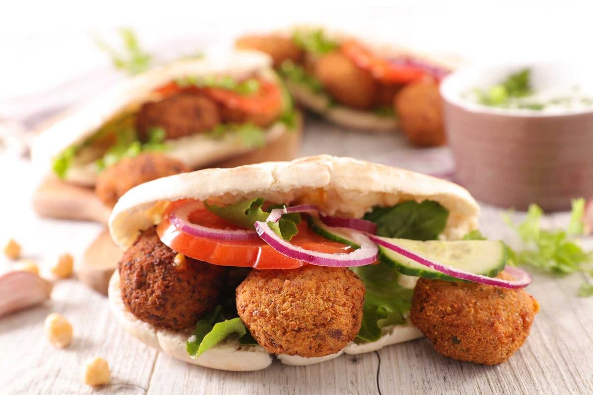 Regular Falafel Wrap