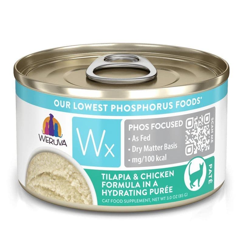 Weruva Wx Tilapia & Chicken in Puree - Canned - Cat 3 oz