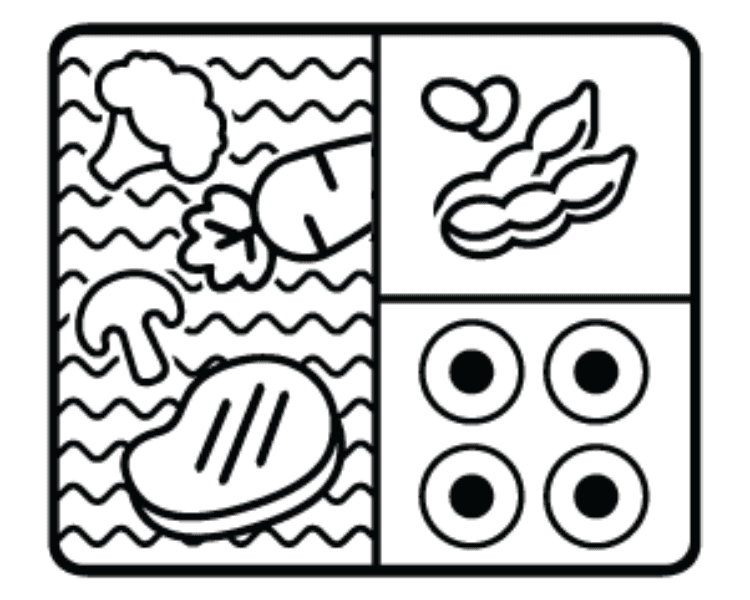 Tiger Roll Bento Box