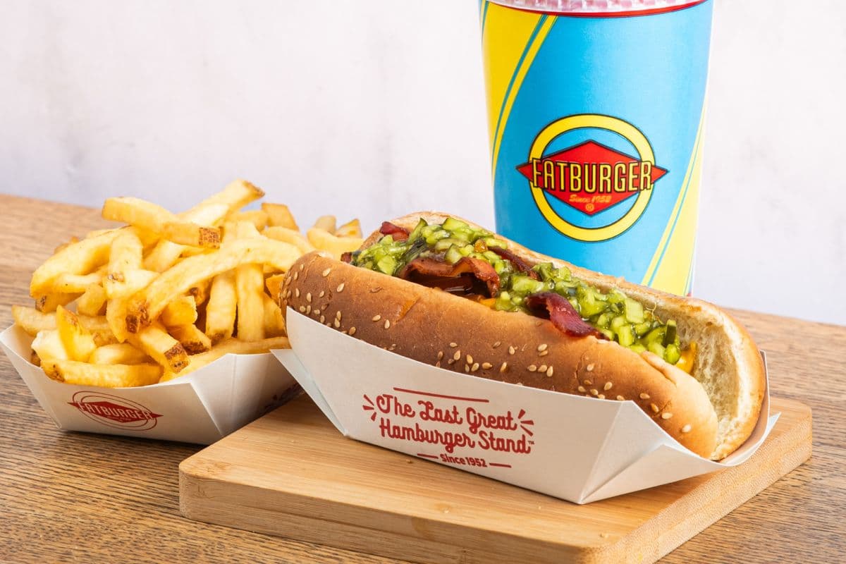 BACON & CHEESE HOTDOG MEAL