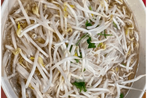 #3. Noodle Soup with Brisket and Well Done Flank